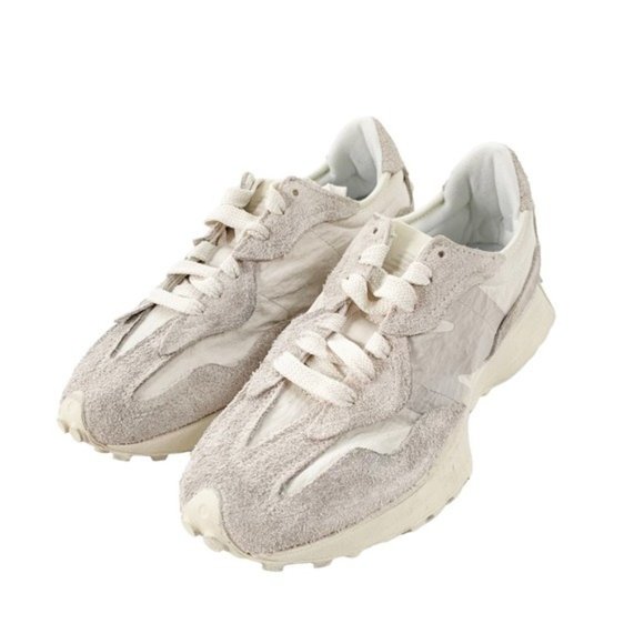 NEW BALANCE 327 Unisex Wrapped Premium Suede Crinkle Shell Sneakers Size 8 NWT - Picture 6 of 16